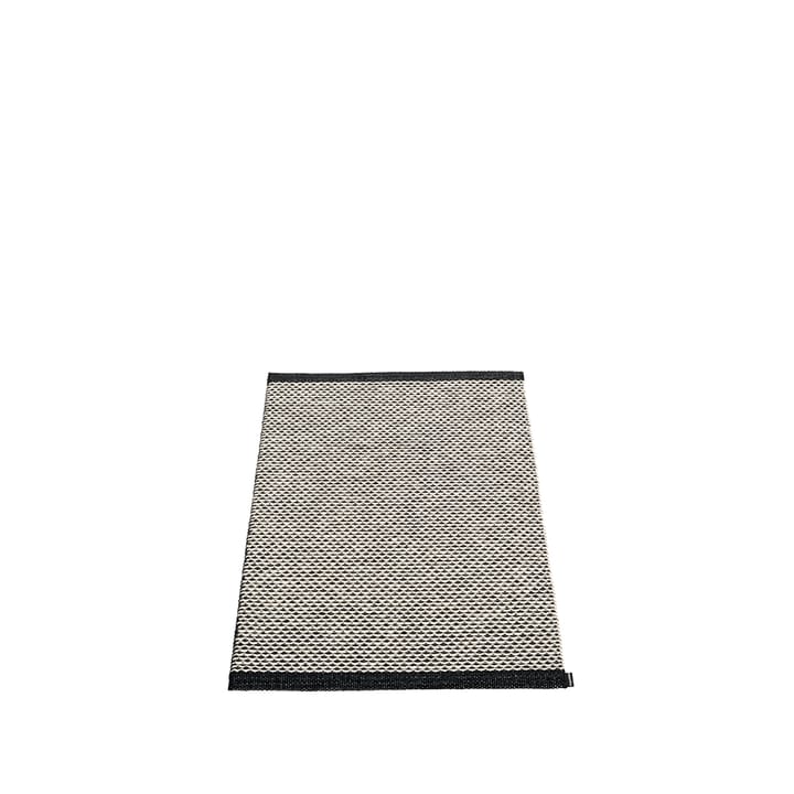 Effi baderomsmatte - black/warm grey/vanilla, 60x85 cm - Pappelina