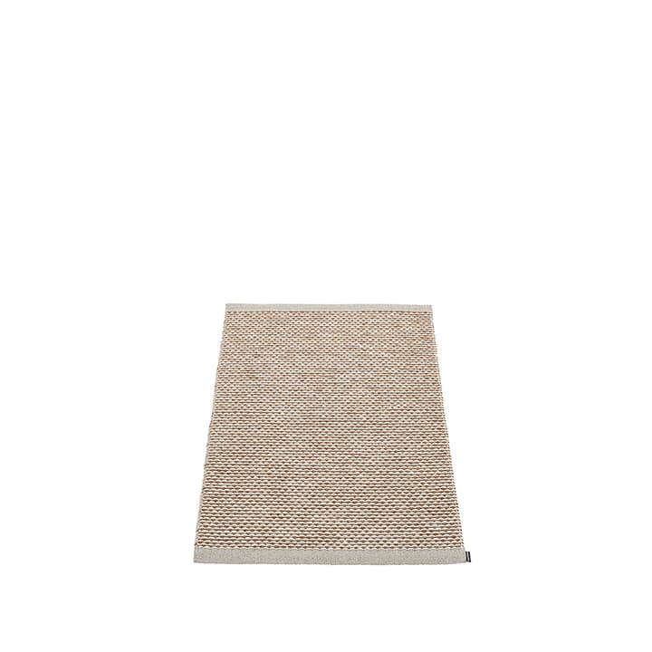 Effi baderomsmatte - warm grey/brun/vanilje, 60x85 cm - Pappelina