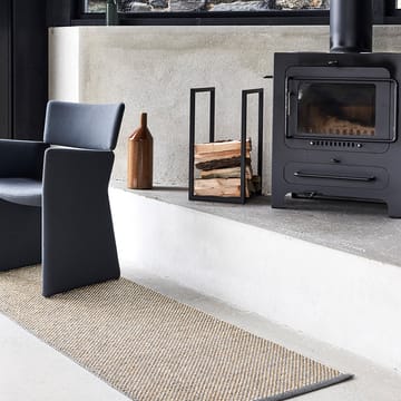Effi løper - black/warm grey/vanilla, 60x125 cm - Pappelina