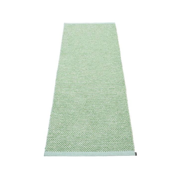 Effi løper - pale turquoise/grass green/vanilla, 60x125 cm - Pappelina