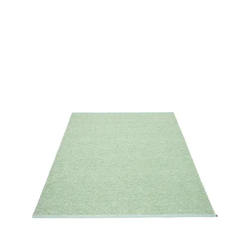 Effi teppe - pale turquoise/grass green/vanilla, 180x260 cm - Pappelina
