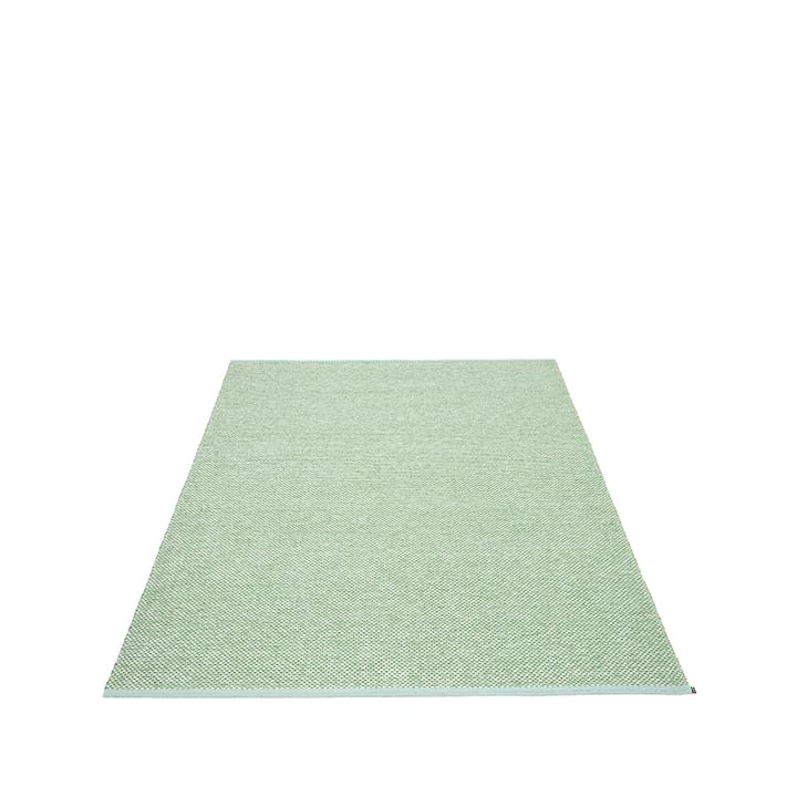 Effi teppe - pale turquoise/grass green/vanilla, 180x260 cm - Pappelina