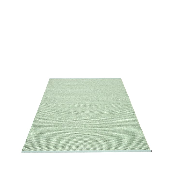 Effi teppe - pale turquoise/grass green/vanilla, 230x320 cm - Pappelina