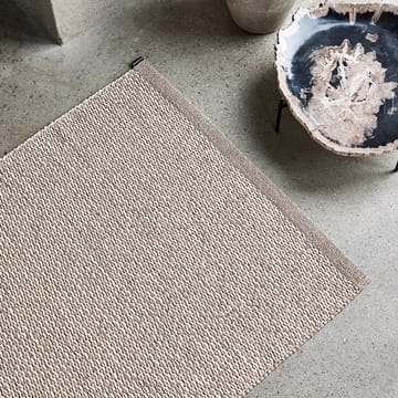 Effi teppe - warm grey/brown/vanilla, 180x260 cm - Pappelina