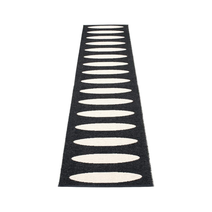 Ella løper black/vanilla - 70x300 cm - Pappelina