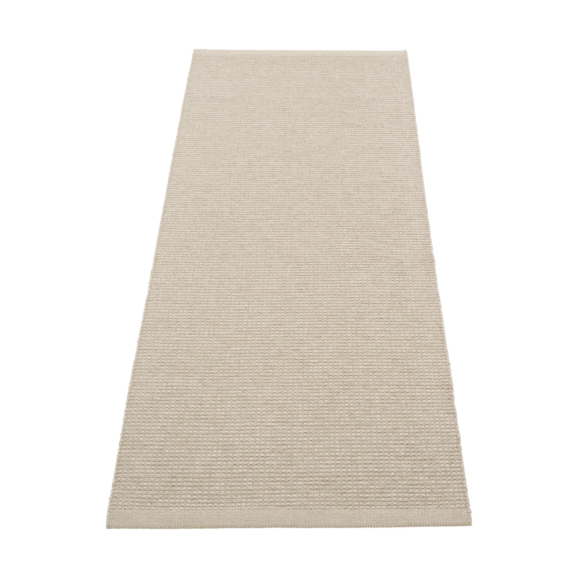 Emm Metallic matt, Linen-linen, 70x180 cm Pappelina