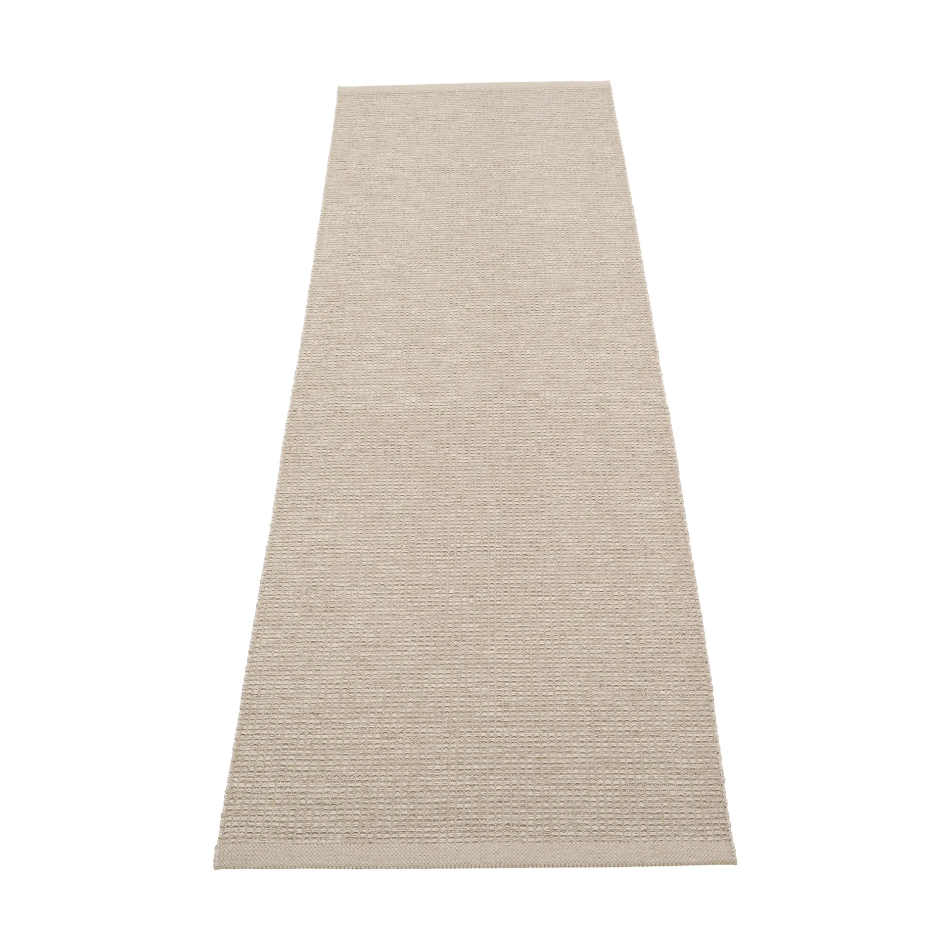 Emm Metallic matt, Linen-linen, 70x240 cm Pappelina