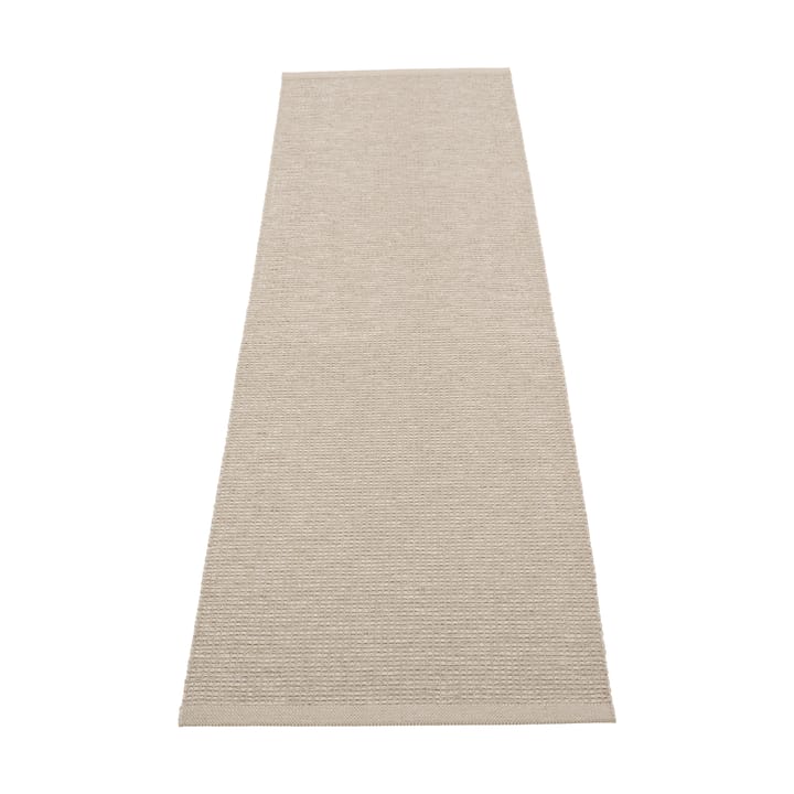 Emm Metallic matt - Linen-linen, 70x240 cm - Pappelina