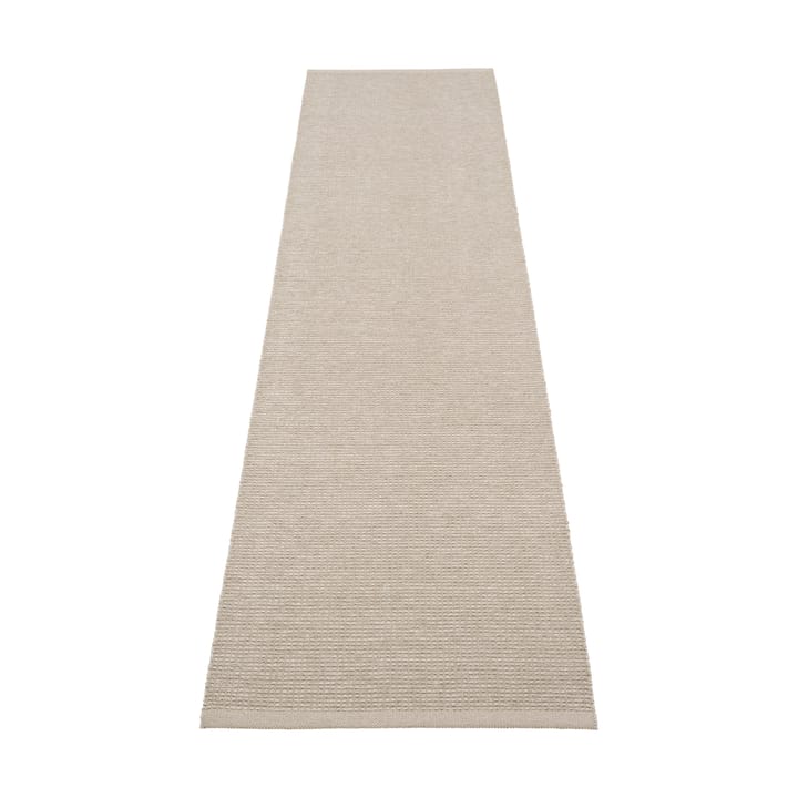 Emm Metallic matt - Linen-linen, 70x300 cm - Pappelina