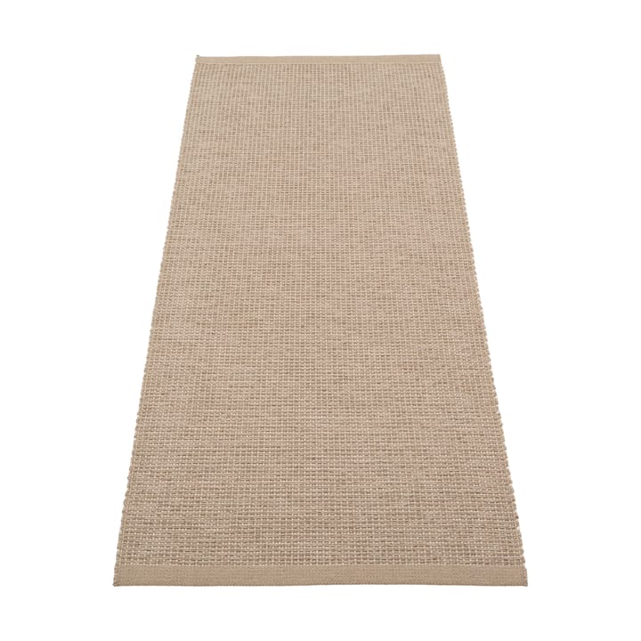 Emm Metallic matt - Potato-beige, 70x180 cm - Pappelina