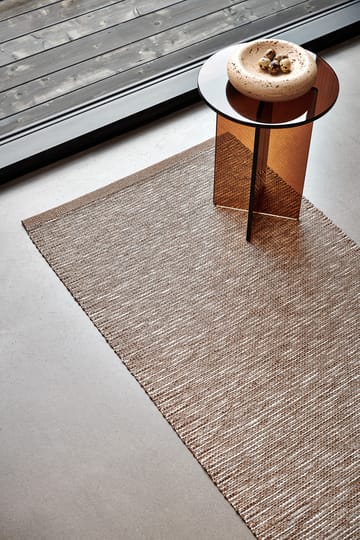 Emm Metallic matt - Potato-beige, 70x180 cm - Pappelina