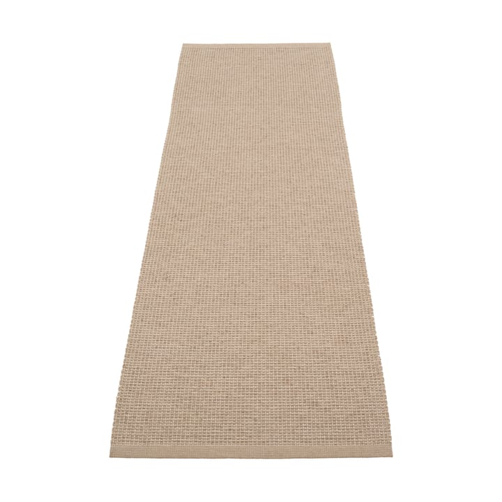 Emm Metallic matt - Potato-beige, 70x240 cm - Pappelina