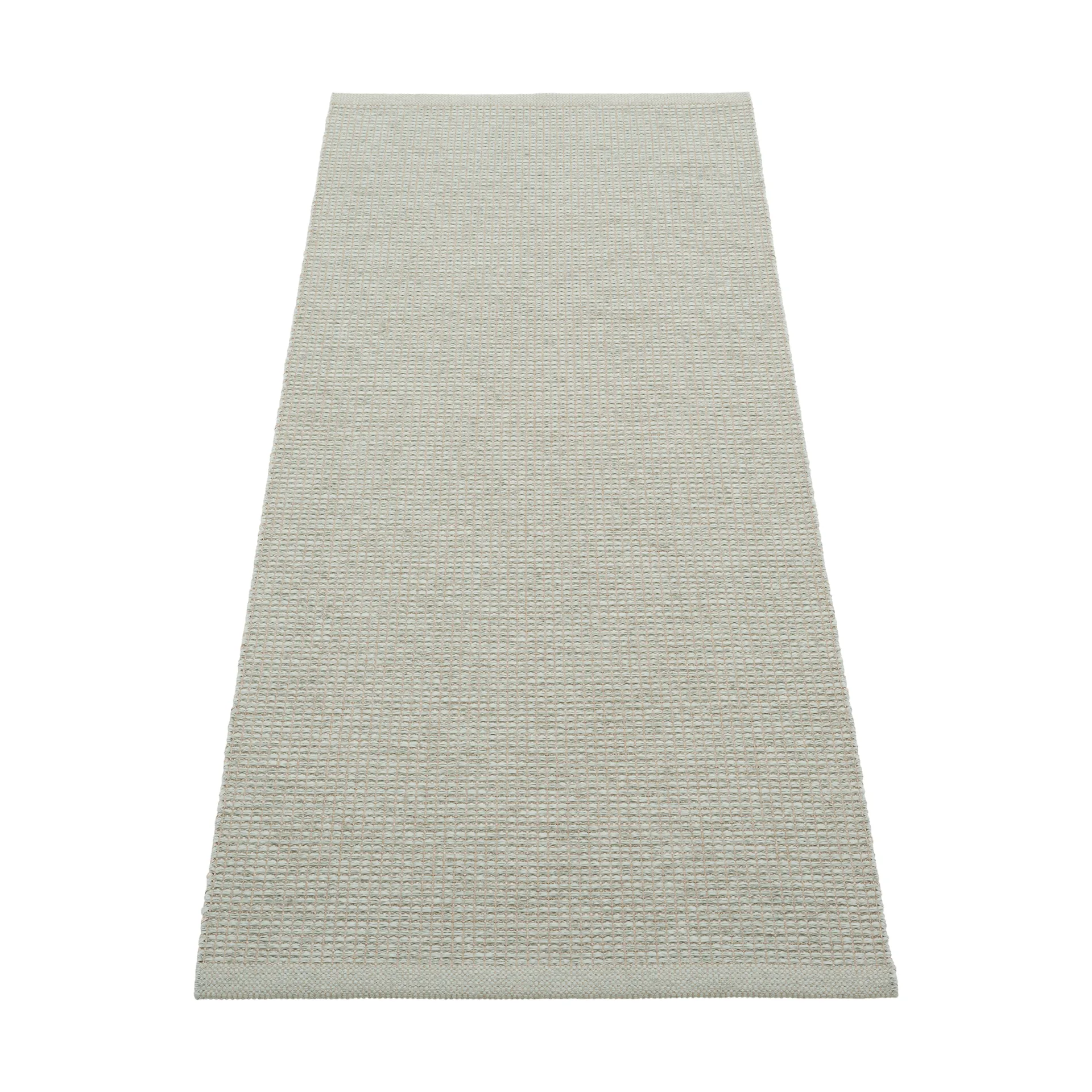 Emm Metallic matt, Sage-linen, 70x180 cm Pappelina