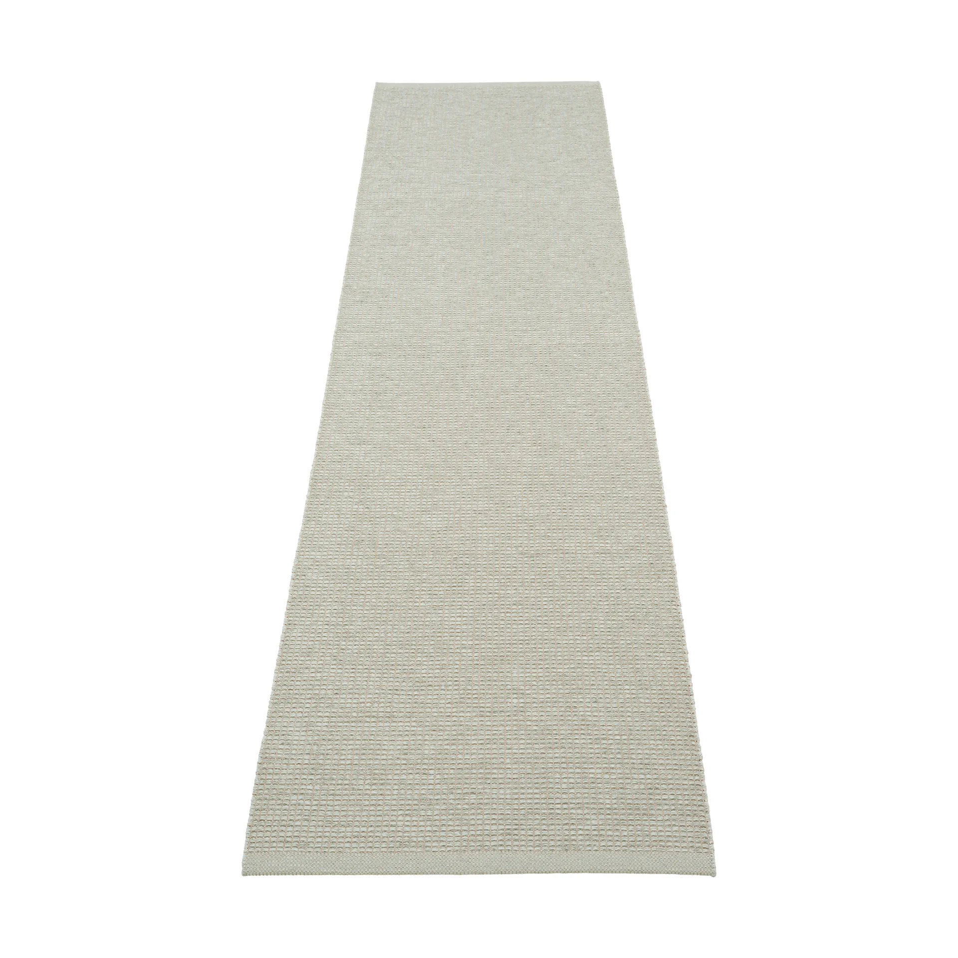 Emm Metallic matt, Sage-linen, 70x300 cm Pappelina