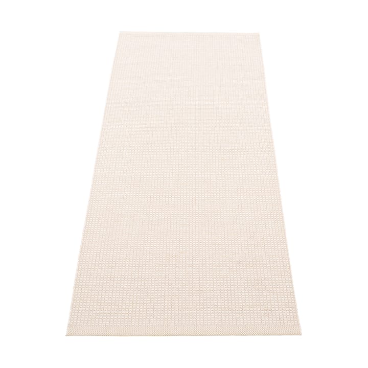 Emm Metallic matt - Vanilla-white, 70x180 cm - Pappelina