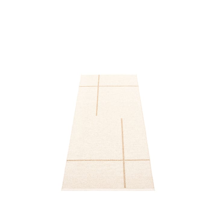 Fred løper, beige, 70x180 cm Pappelina