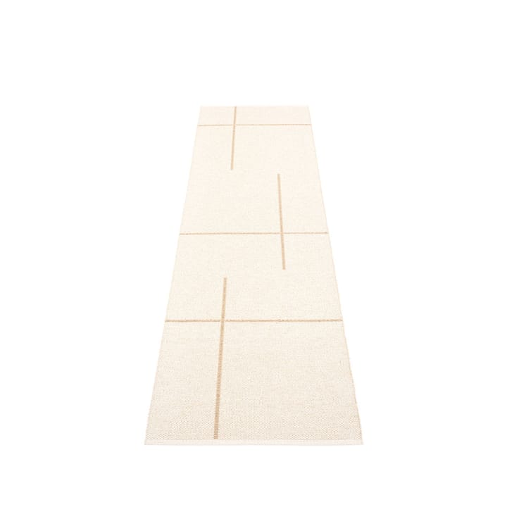 Fred løper, beige, 70x270 cm Pappelina