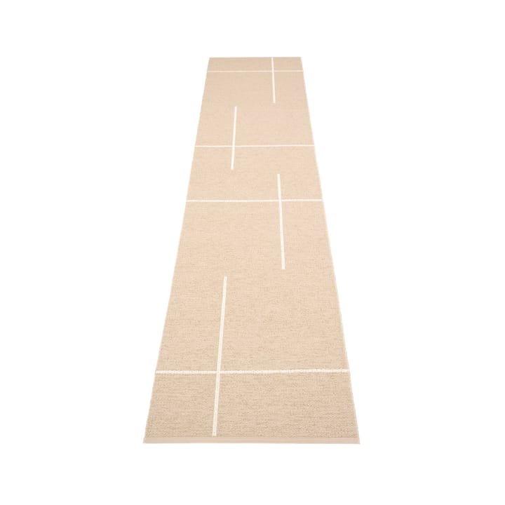 Fred løper - beige, 70x360 cm - Pappelina