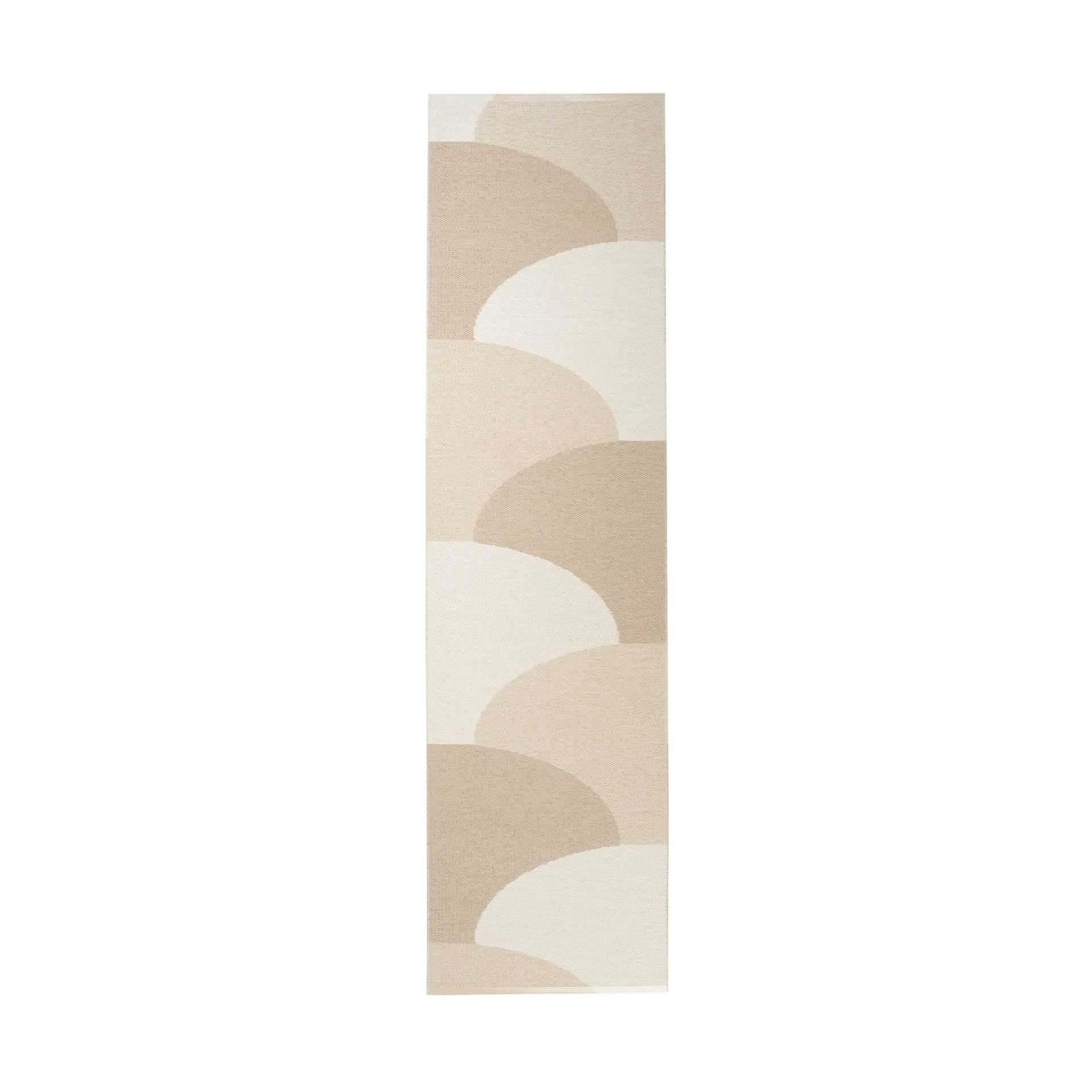 Hill teppe, Vanilla-beige-cream 270x70 cm Pappelina