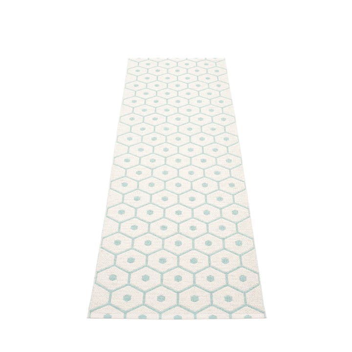 Honey teppe lys turkis-vanilje, 70x225 cm Pappelina