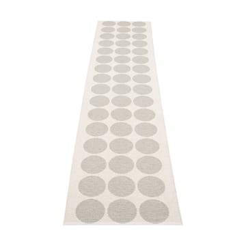 Hugo løper - Linen/vanilla, 70x320 cm - Pappelina
