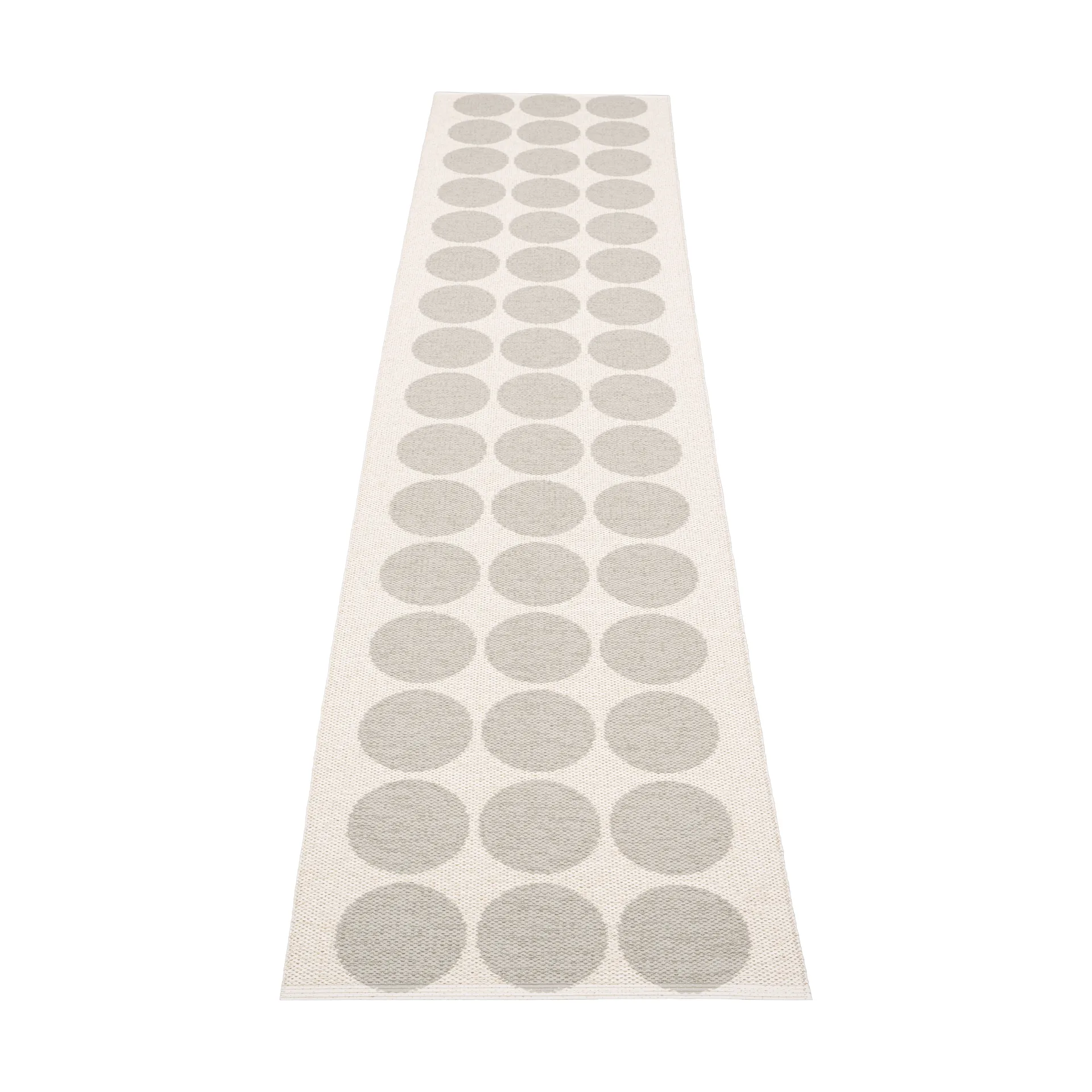 Hugo løper, Linen/vanilla, 70x400 cm Pappelina