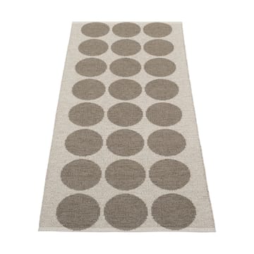 Hugo løper - Walnut/linen, 70x160 cm - Pappelina