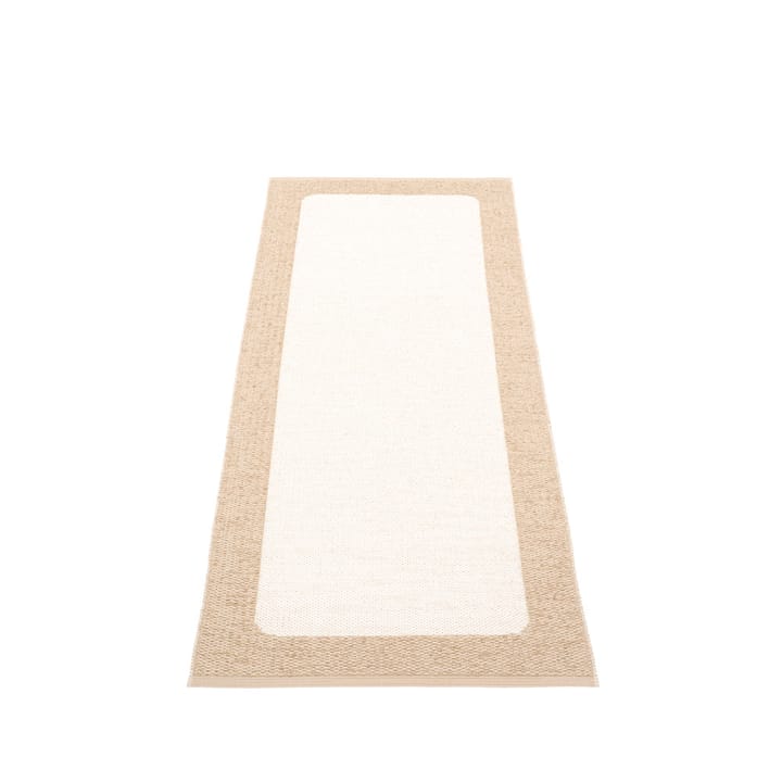 Ilda løper - beige, 70x180 cm - Pappelina
