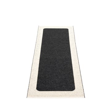 Ilda løper - black, 70x180 cm - Pappelina