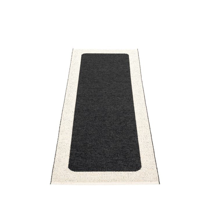 Ilda løper, black, 70x180 cm Pappelina