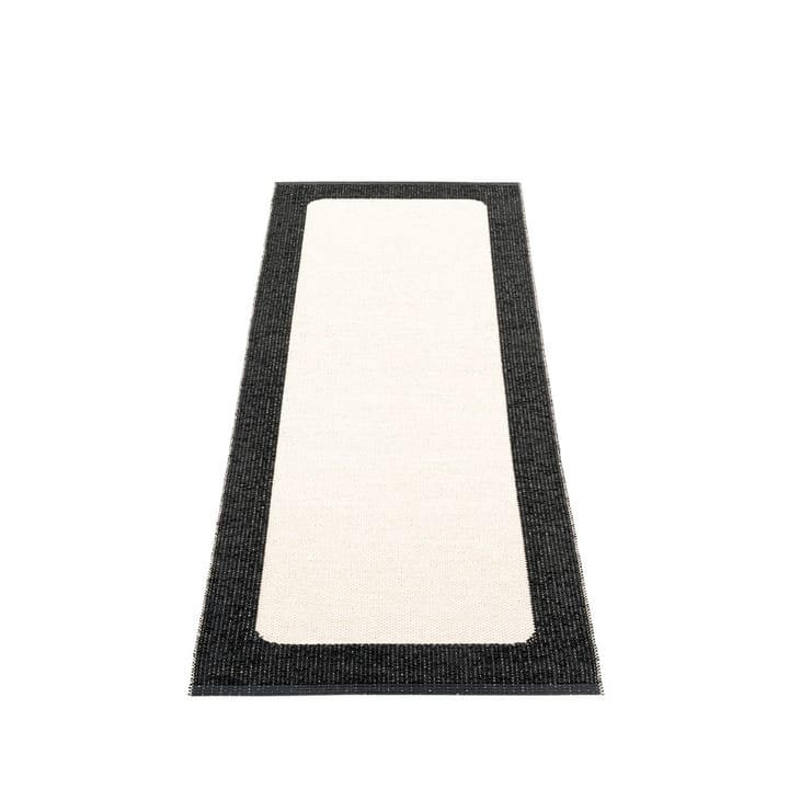 Ilda løper - black, 70x180 cm - Pappelina