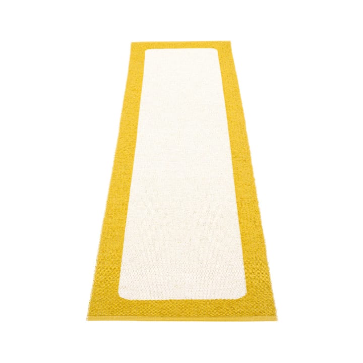 Ilda løper - mustard, 70x240 cm - Pappelina
