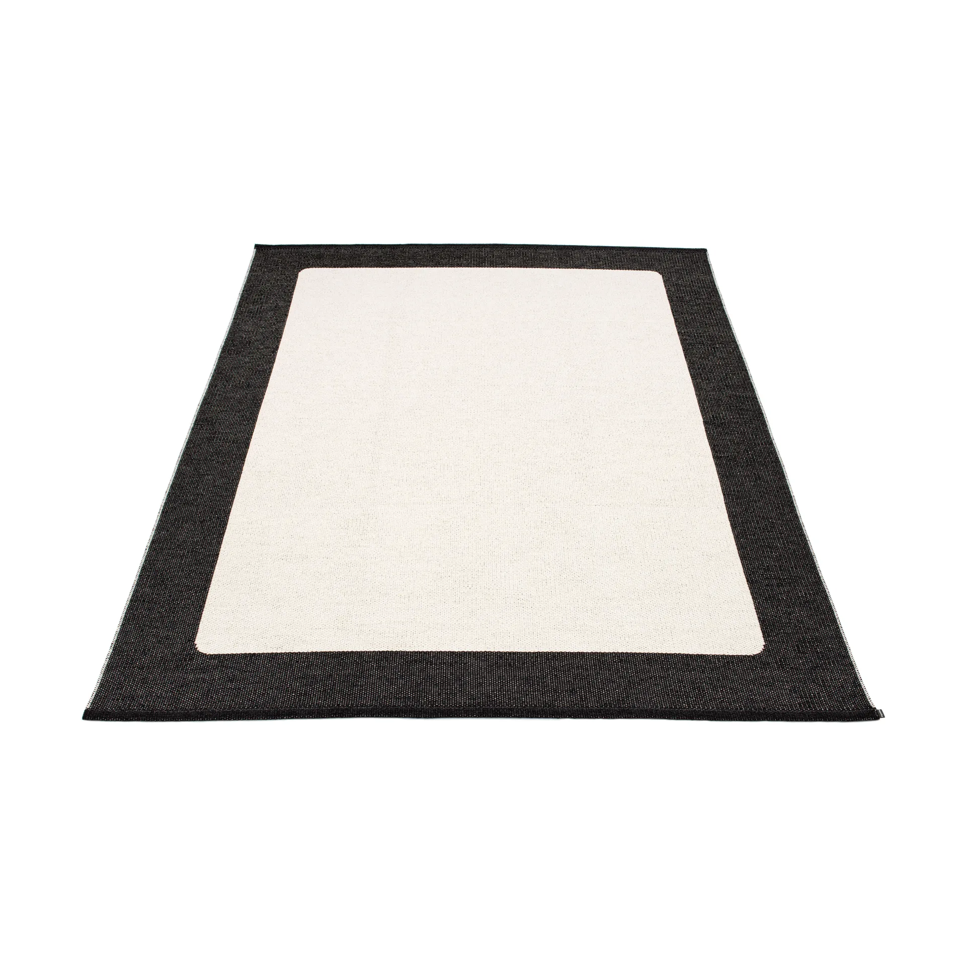 Ilda matte stor svart, 180x260 cm Pappelina