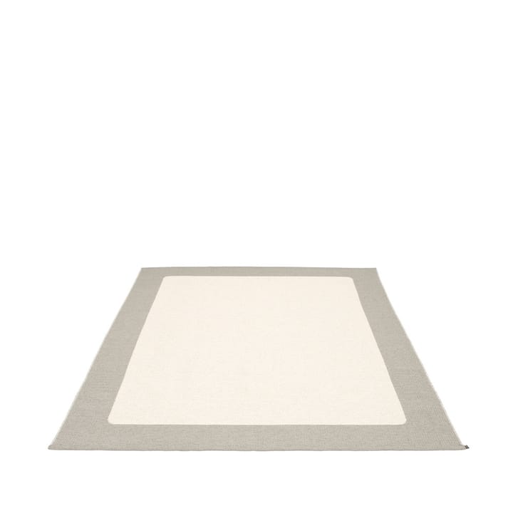 Ilda teppe - warm grey, 180x180 cm - Pappelina