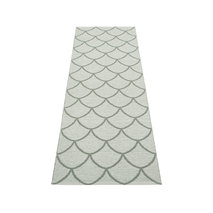 Kotte løper, army/sage, 70x375 cm Pappelina