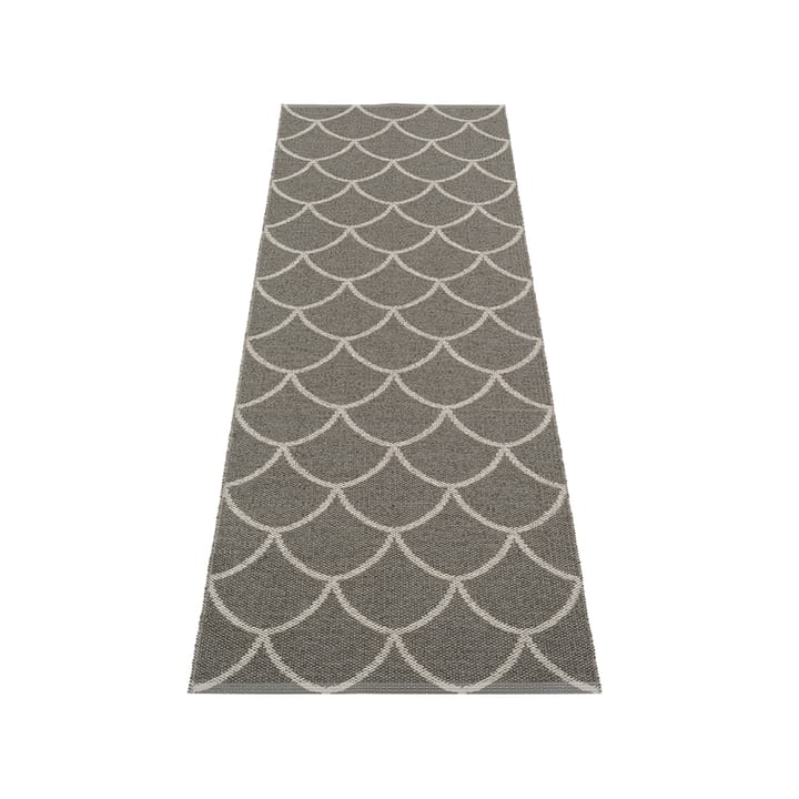 Kotte løper - charcoal/warm grey, 70x375 cm - Pappelina