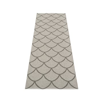 Kotte løper - charcoal/warm grey, 70x375 cm - Pappelina