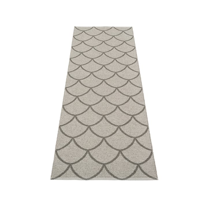 Kotte løper, charcoal/warm grey, 70x375 cm Pappelina