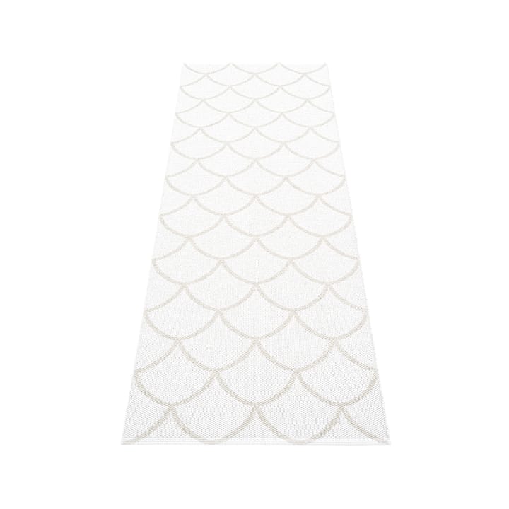 Kotte løper, fossil grey/white, 70x150 cm Pappelina