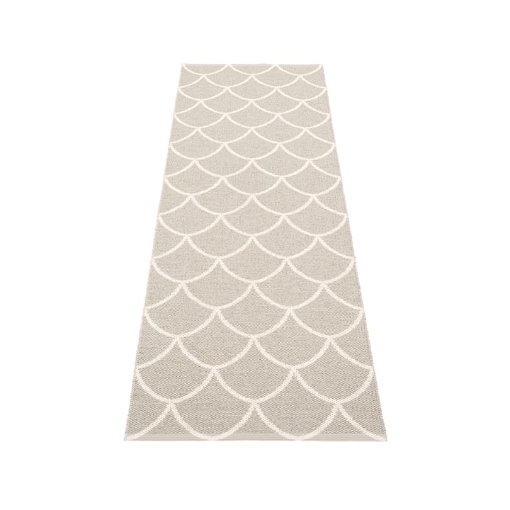 Kotte løper - linen/vanilla, 70x375 cm - Pappelina