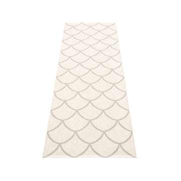 Kotte løper - linen/vanilla, 70x375 cm - Pappelina