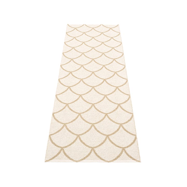 Kotte løper, sand/vanilje, 70x375 cm Pappelina