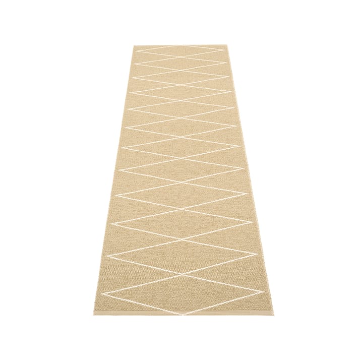 Max løper - sand/vanilje, 70x240 cm - Pappelina