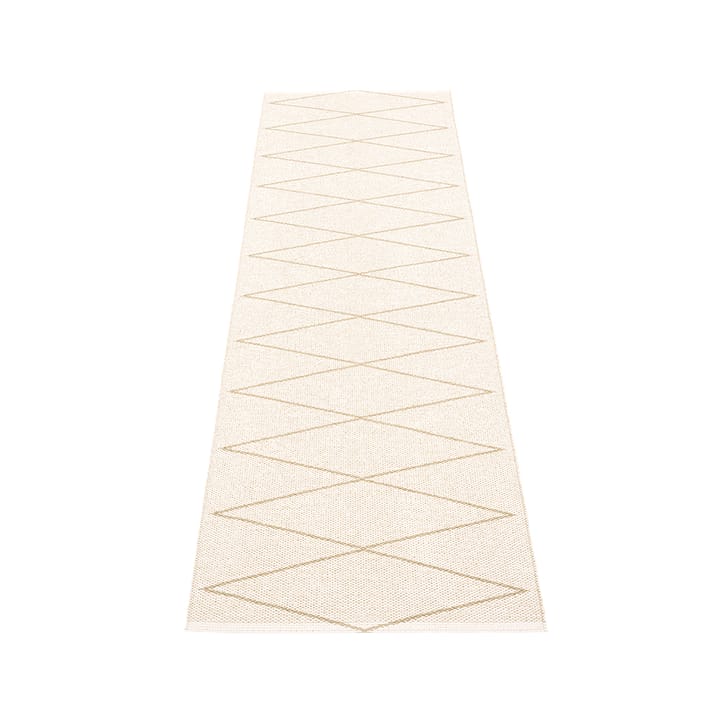 Max løper, sand/vanilje, 70x240 cm Pappelina