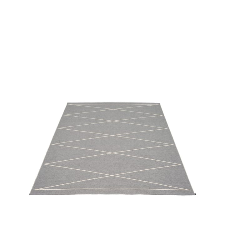 Max teppe - grey/vanilje, 180x260 cm - Pappelina