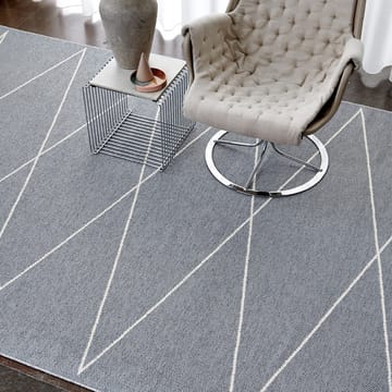 Max teppe - grey/vanilje, 180x260 cm - Pappelina
