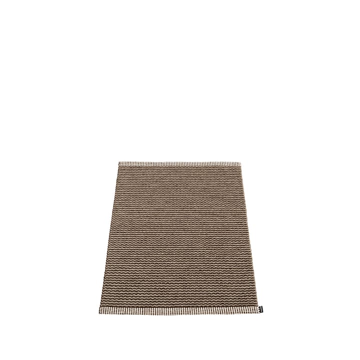 Mono løper - Dark brown/mørk lin-60x85 cm - Pappelina