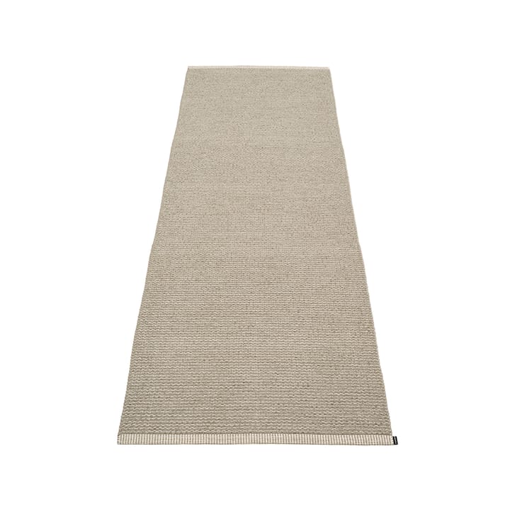 Mono løper - dark linen/linen, 60x250 cm - Pappelina
