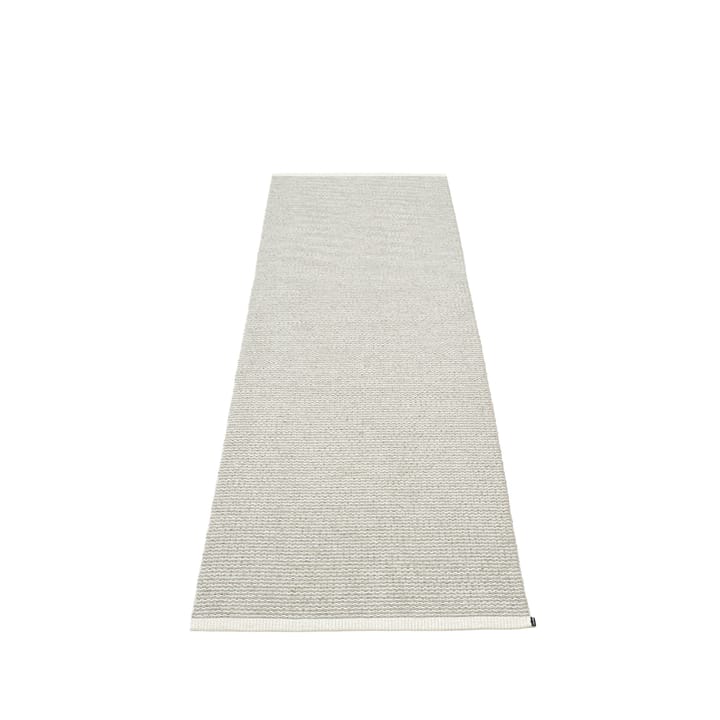 Mono løper fossil grey/warm grey - 85x260 cm - Pappelina