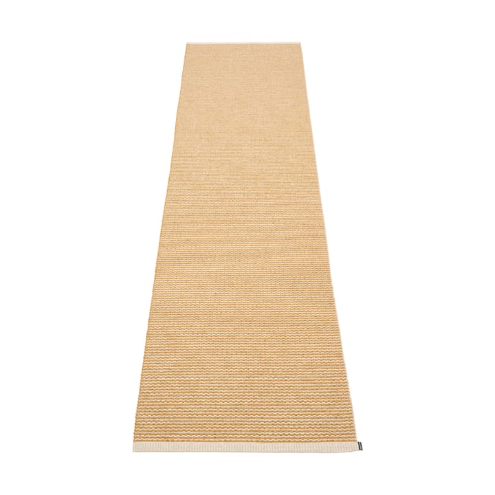 Mono løper - Okergul-krem, 60x250 cm - Pappelina